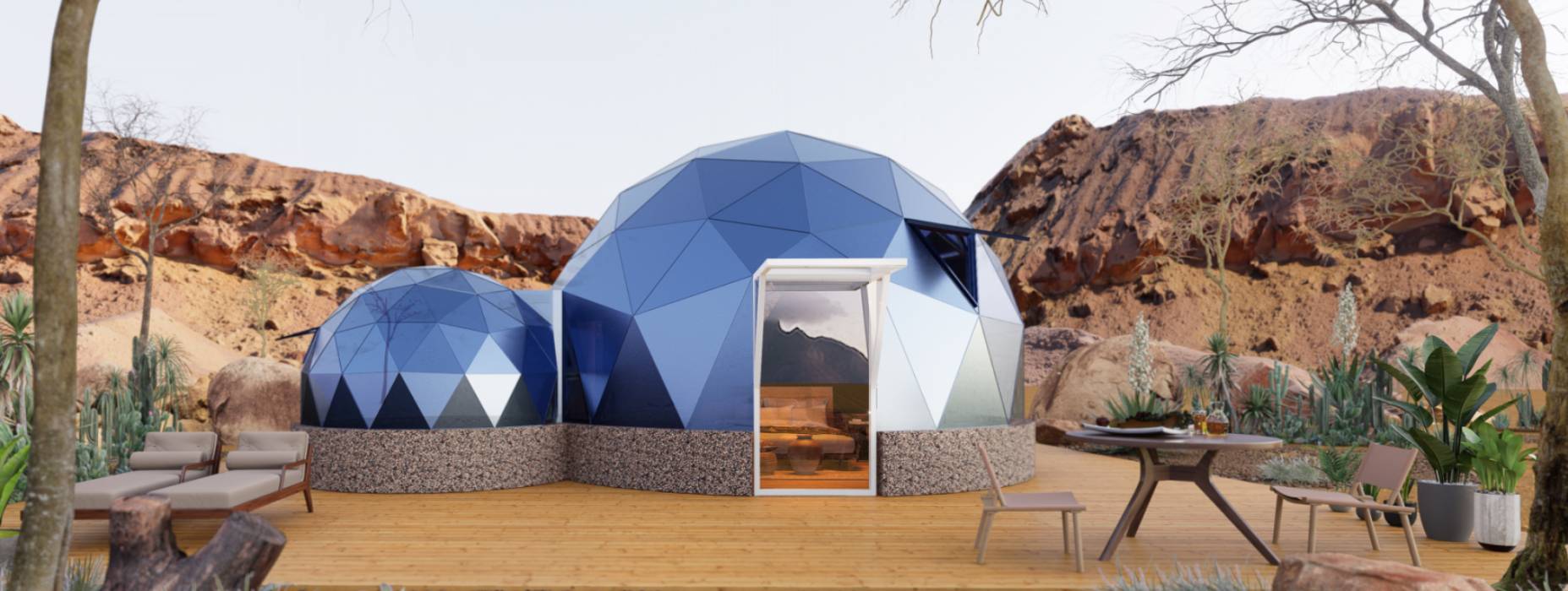 偃师市球形智能光伏玻璃星空房